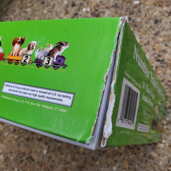 Melissa & Doug Number Train Floor Puzzle Over 9 Feet Long 21 Pieces Counting 425 - Picture 4 of 8